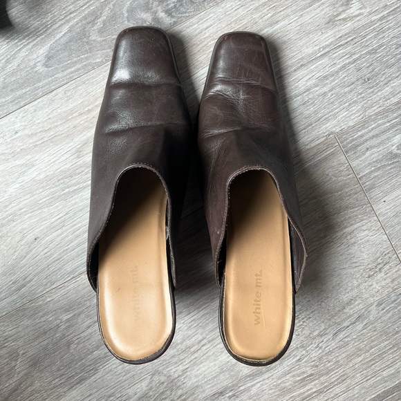 Leather platform mule. - Picture 5 of 7